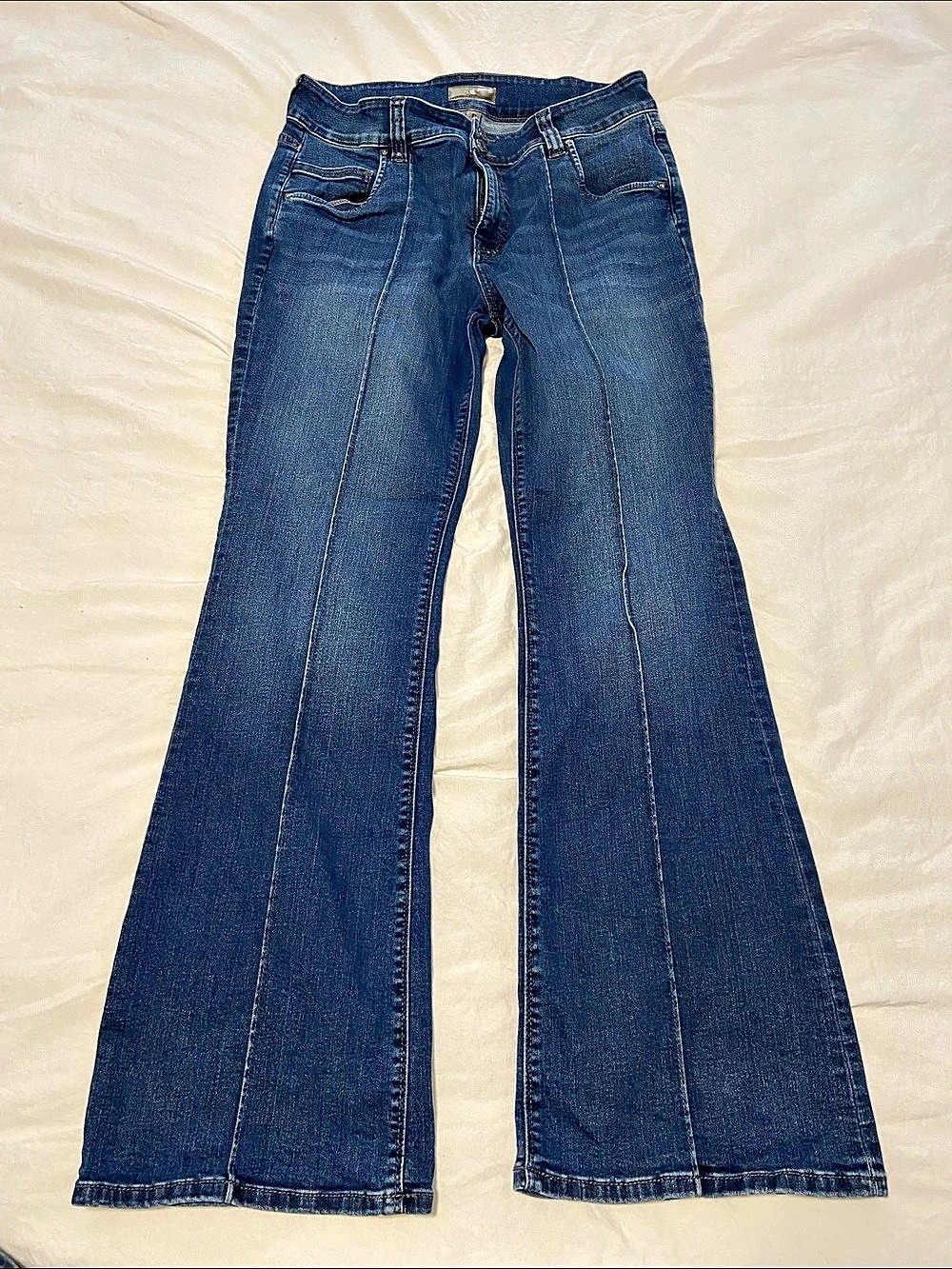 KUT from the Kloth Natalie high rise Bootcut Jeans Blue Size 12